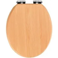 WENKO WC-Sitz Buche Natur
