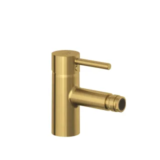 KLUDI BOZZ Bidet-Einhandmischer Ablaufgarnitur Brushed Gold 38533N076