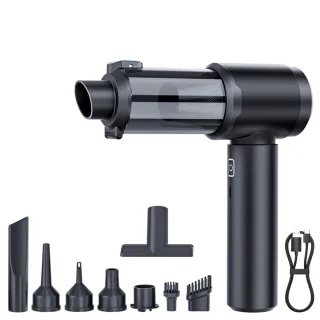 SUITU ST-6904APlus 2 in 1 Car Dust Blower and Vacuum Cleaner 11.1V 6000mAh Powerful Suction for Vehicle keyboards Window