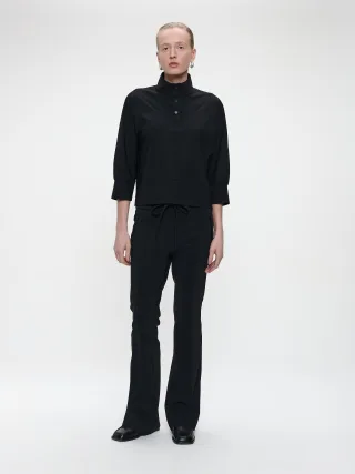 Jane Lushka - Angelika top technical jersey black - Gr. - XL