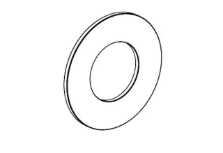 Schell Flachdichtung MONTUS 120 für Ablaufventil, 030840099 030840099