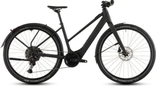 Cube Editor Hybrid Pro FE 400 Wh X E-Bike Trapeze 28" coal'n'prism 58 cm | Dienstrad-Leasing möglich