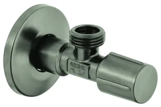 GROHE Eckventil 22041_1 1/2"x1/2" langer Schubschaft satin steel, 22041MS1 22041MS1