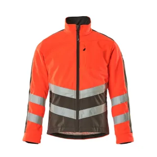 MASCOT Sheffield Fleecejacke SAFE SUPREME Hi-vis Rot / Dunkelanthrazit S - 15503-259-22218-S