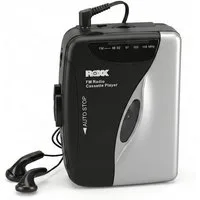 ROXX PCP 300 Kassetten Player (Tragbarer Kassettenspieler mit Kopfhörern und UKW Radio)