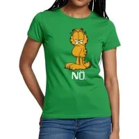 Spreadshirt T-Shirt Garfield Nö Nein Kein Bock Lustig Frauen T-Shirt (1-tlg)