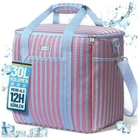 HOEL Kühltasche HOEL Kühltasche klein 20L & Gross 30L - Isoliertasche - Lunchtasche