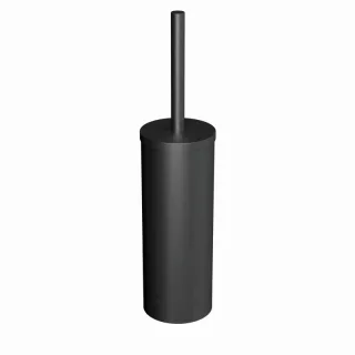 Cosmic LOGIC WC-Bürstengarnitur bodenstehend 9,2x9,4x38,6cm, schwarz matt, 2263601 WJC226A0001036