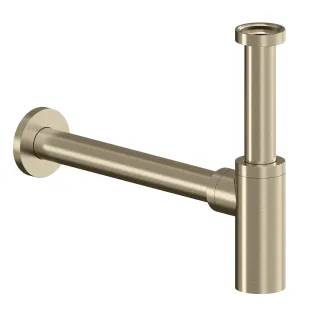 Herzbach LIVING Geruchsverschluss rund Brass Steel, 11.485900.1.41 11.485900.1.41