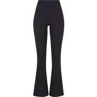 URBAN CLASSICS Leggings Urban Classics Ladies Flared Leggings Rib (1-tlg)