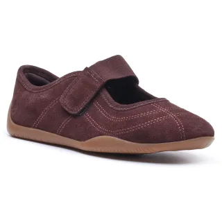 Hush Puppies Juno Sneakerina Leder Damen CHOCOLATE Ballerinas