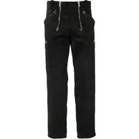 JOB Arbeitshose Zunfthose Schwarz – Gerade Cordhose extra lang