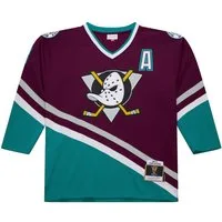 Mitchell & Ness Eishockeytrikot Teemu Selanne 1996 Anaheim Ducks NHL Jersey