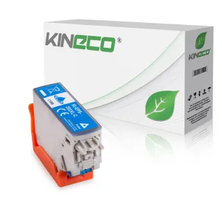 Tintenpatrone kompatibel zu Epson XP-6005 202XL C13T02H24010 XXL Cyan
