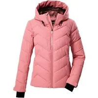 Killtec Skijacke KSW 31 WMN SKI QLTD JCKT Winddichte, wasserabweisende Skijacke mit Daunenoptik und Schneefang
