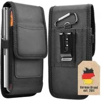 Cadorabo Handytasche für Apple iPhone 15 PRO MAX Tasche (1-tlg), Handytasche mit Gürtelclip Hülle mit Karabinerhaken