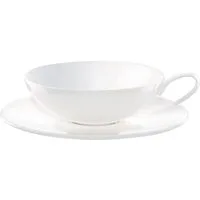 ASA SELECTION Tasse à table Teetasse mit Untertasse 0,17 l, Fine Bone China, Geschirr