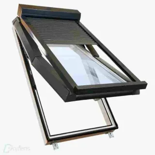 Dachfenster Kunststoff  Elektro Rollladen Sparpaket „SunnySky“
