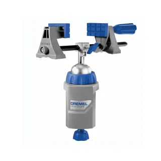 DREMEL Multi-Vise Portable Vise Removable Jaws 360° Rotation 50° Tilt Bench Clamp Rotary Tool Holder