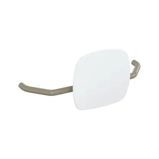 Hewi 801 Rückenstütze 801.51.907186 Wandabstand 230mm, Lehne signalweiß, sand