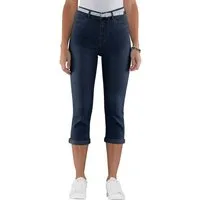 Sieh an! Jeansshorts Capri-Jeans komfortabel