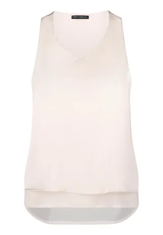 Betty Barclay - Blusentop grau beige - Gr. - 38