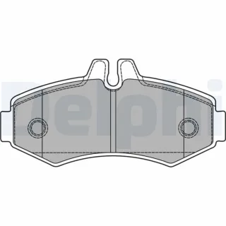 Delphi Bremsbel?ge vorne Mercedes Sprinter V-Klasse Vito