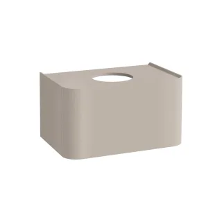 VitrA Glora Waschtischunterschrank für Aufsatzschale mit 1 Vollauszug 79 x 52 x 42 Taupe Matt,80393 80393