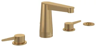 Villeroy & Boch Vierloch-Badewannenrandarmatur Conum 455x124x165mm Brushed Gold TVT12700200076