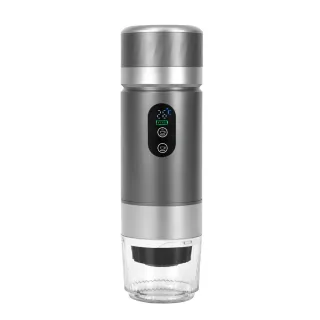 Comfook 3-in-1 Portable Electric Espresso Coffee Maker Cordless Coffee Machine With Digital Display Suitable For RV, Hik
