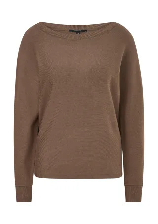 comma - Strickpullover braun - Gr. - 46