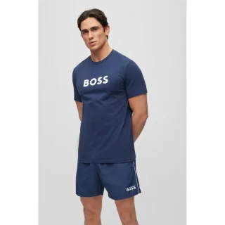 BOSS Orange Herren RN Center Logo T-Shirt 50491706