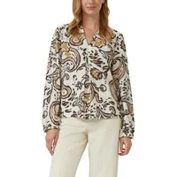 s.Oliver Langarmbluse mit floralen Muster