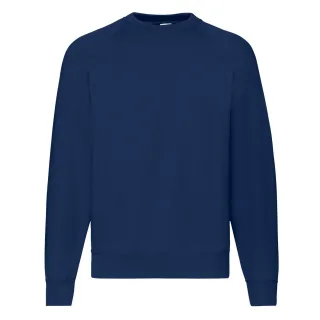 Fruit of the Loom - "Classic" Sweatshirt für Herren Raglanärmel (Marineblau)