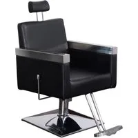 Barberpub Stuhl Barberpub Friseurstuhl mit Kopfstütze Kippbar 3021 (Packung), Mondern& industrial Stil