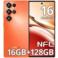 OUKITEL C66 Handy Ohne Vertrag Android 16 Smartphone (17,09 cm/6.73 Zoll, 128 GB Speicherplatz, 64 MP Kamera, 5000mAh, 16(4+12)GB+128GB /1TB, 6.73" HD+ 120Hz, Dual SIM/ OTG/ GPS)
