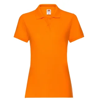 Fruit of the Loom - "Premium" Poloshirt für Damen (Orange)