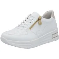 Rieker Plateausneaker, Halbschuh, Schnürschuh, Freizeitsneaker mit Reißverschluss