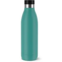 Emsa Isolierflasche Trinkflasche Bludrop, Edelstahl, Quick-Press Deckel, 360° Trinkgenuss, 12h warm/24h kühl