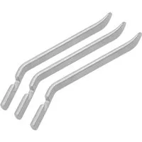 VERK GROUP Fahrradreifenheber 3x Edelstahl Reifenheber Fahrrad Reifenmontage Werkzeug Set, (3-tlg), Edelstahl-Ausführung, 3-teiliges Set