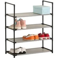 HTI-Living Schuhregal Schuhregal 4 Etagen Lena, Stück 1-tlg., Schuhablage
