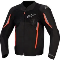 Alpinestars Motorradjacke AST V3 Air perforierte Motorrad Textiljacke Airbag vorbereitet,Ellenbogenprotektoren enthalten,perforiert,Sch