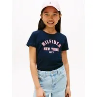 Tommy Hilfiger T-Shirt HILFIGER GRAPHIC T-SHIRT für Kinder bis 16 Jahre, mit großem Druck