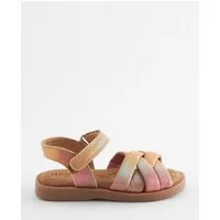 Next Ledersandalen im Webdesign Sandale (1-tlg)