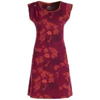 Vishes Tunikakleid Kurzarm Damen Sommer-Kleid Longshirt-Kleid Tunika-Kleid Mini-Kleid Hippie, Boho, Goa Style