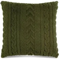 REALLaxx Dekokissen Meran, kuscheliges Sofakissen inkl. Füllung, 50 x 50 cm, Strickoptik