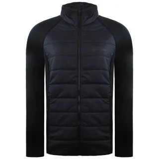 Jack Wolfskin Bergland Hybrid Damen Schwarz/Marineblau Jacke