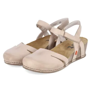 Art Keilsandaletten I LIVE - Gr. 36 - Beige - Glattleder