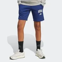 adidas Sportswear Shorts SEASONALS ESSENTIALS COLLEGIATE TYPOGRAPHY KIDS für Kinder und Teens, sportlicher Stil, aus Baumwolle und Polyester