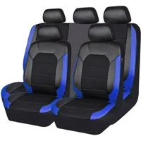 GarveeMore Autositzbezug Universal 9 Stück Autositzbedeckungen Vollständiges Set 5-Sitz